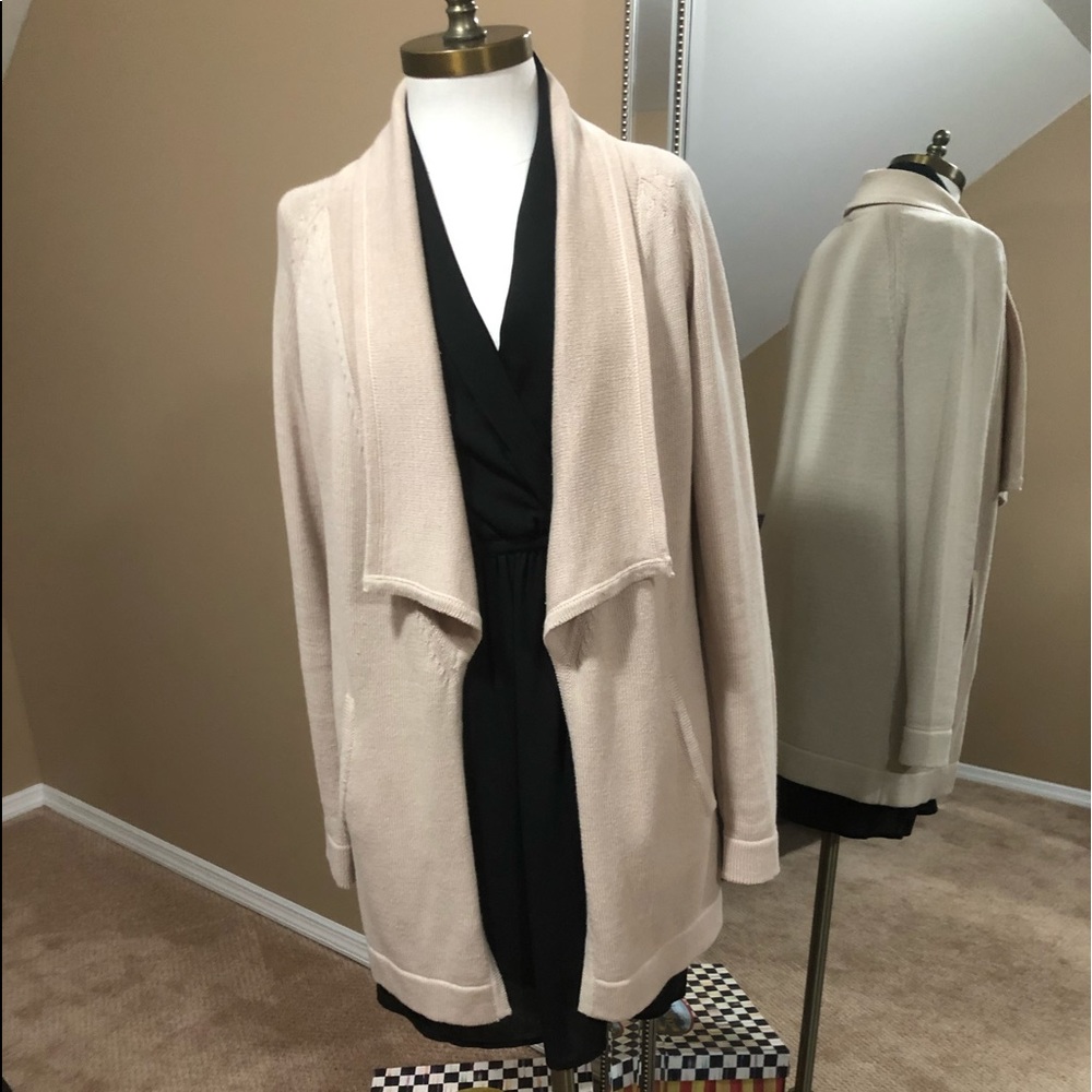 Lemon Tart cardigan, oatmeal color